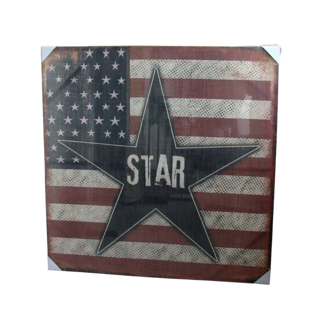 Print - Star on Flag