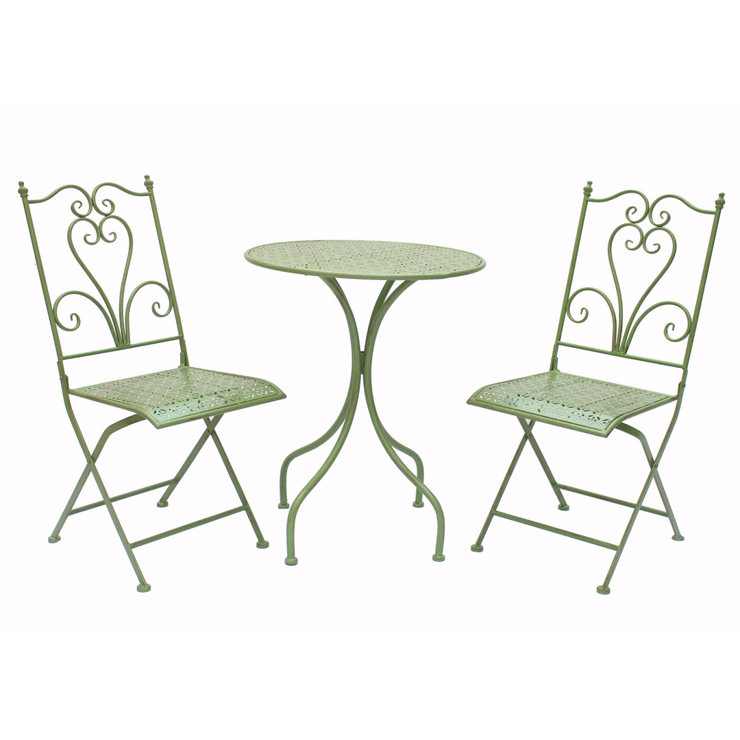 Patio Setting Lazio 3 pce Green Brush