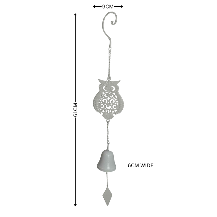 Hanging Bell - Owl White
