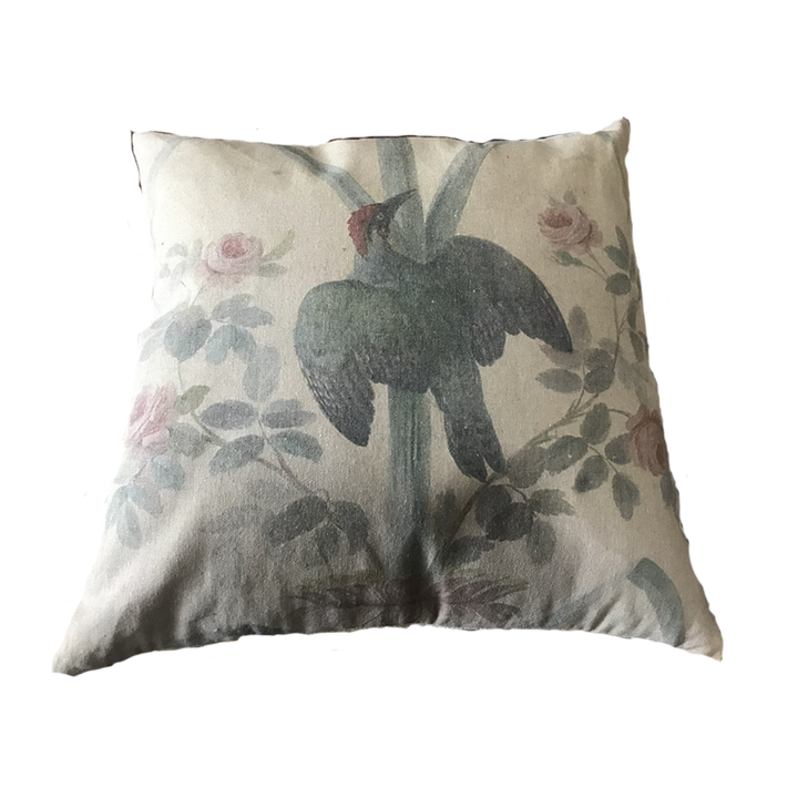 Cushion - Print on Fabric Woodpecker