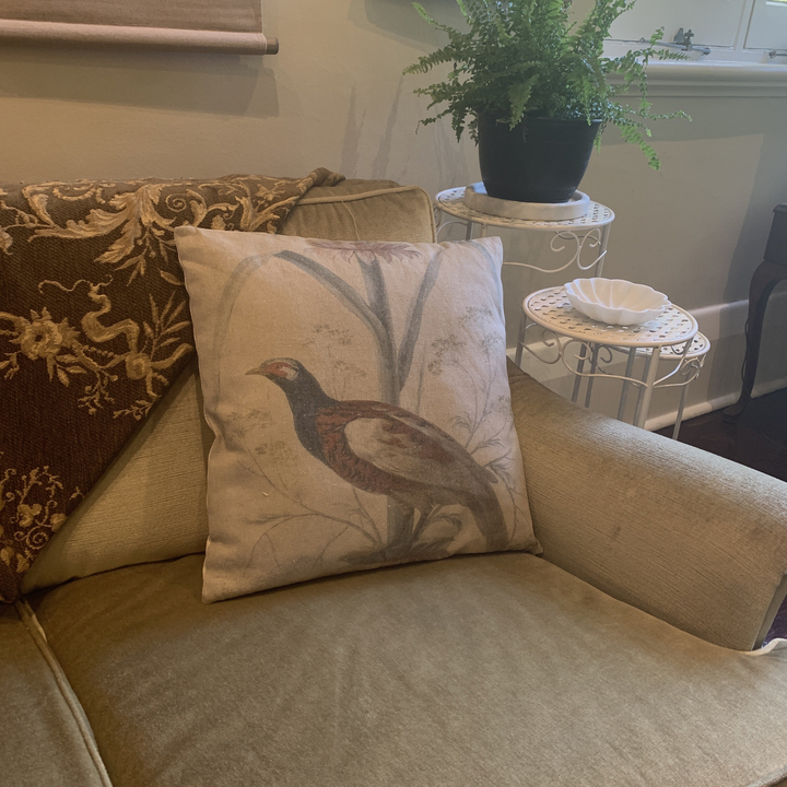 Cushion - Print on Fabric Pheasant