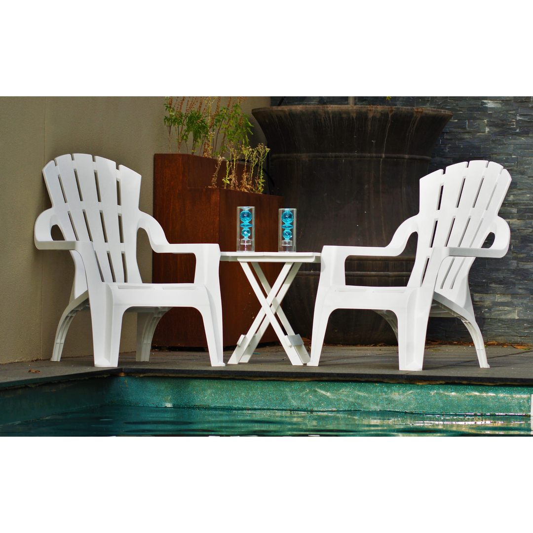 Chairs - Italia White Replica Adirondack