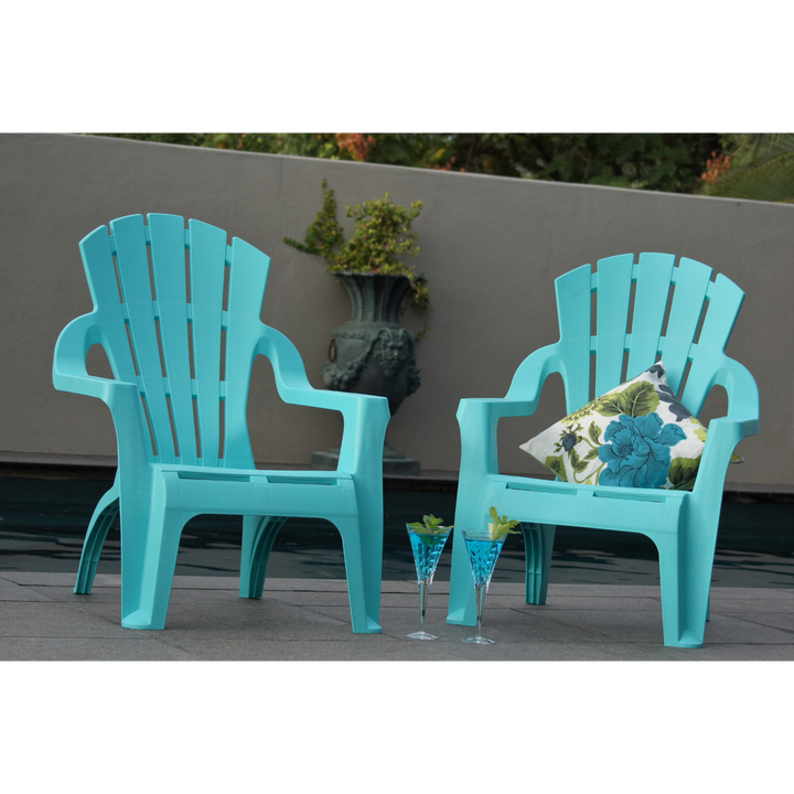Chairs - Italia Aqua Replica Adirondack