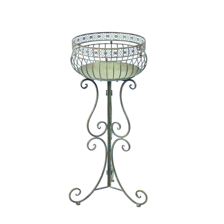 Plant Stand - Rustic Green