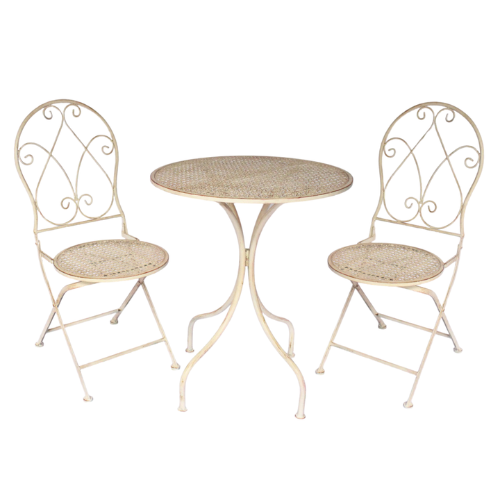 Patio Setting - Abby Antique Cream