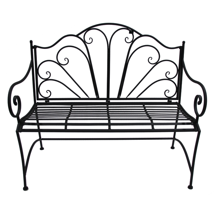 Garden Bench - Ava Black