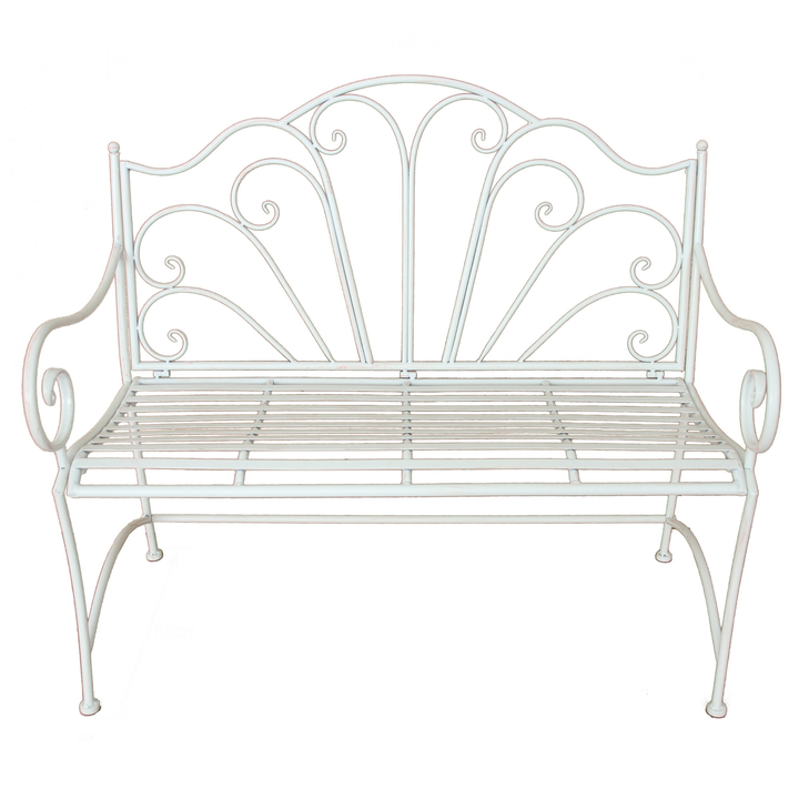 Garden Bench - Ava Antique Cream