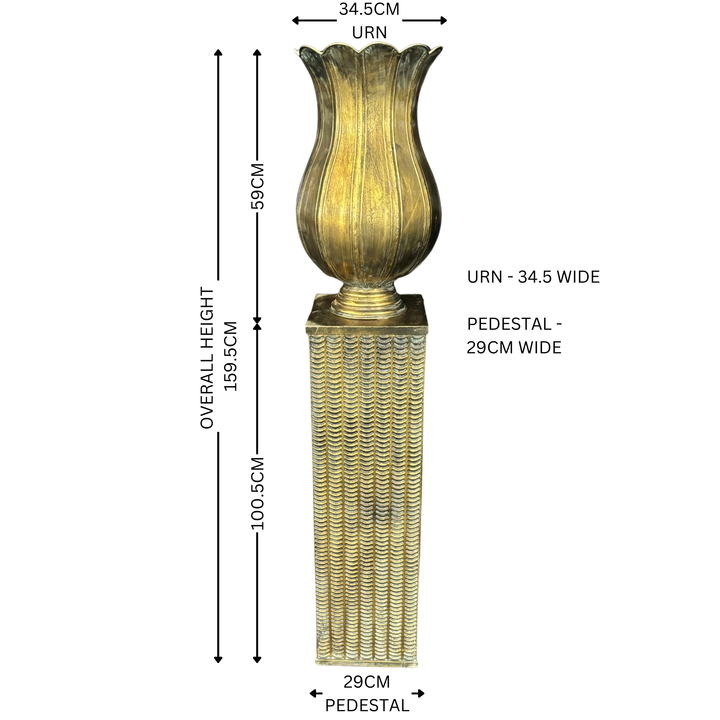 Urn & Pedestal - Avignon & Genoa