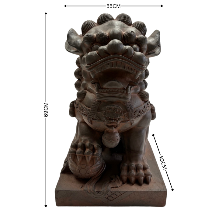 Statue Gargoyle - Imperial Guardian Lion Right