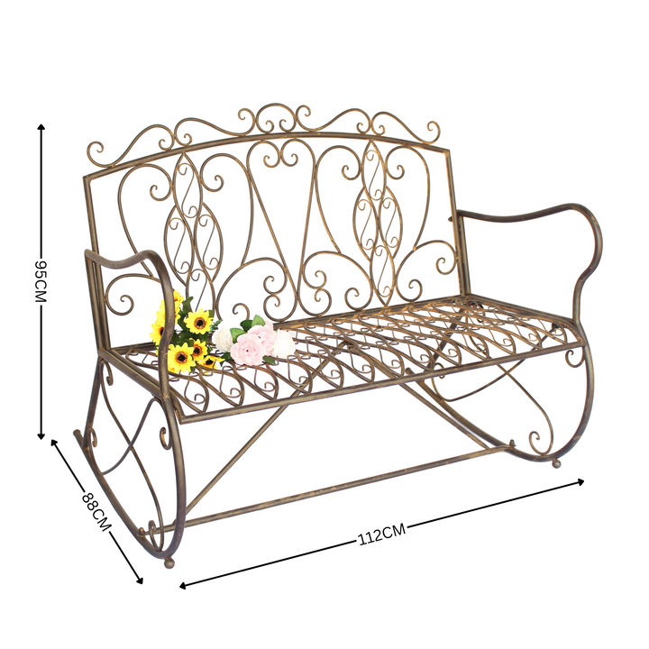 Garden Bench - Charleston Rocking Bench