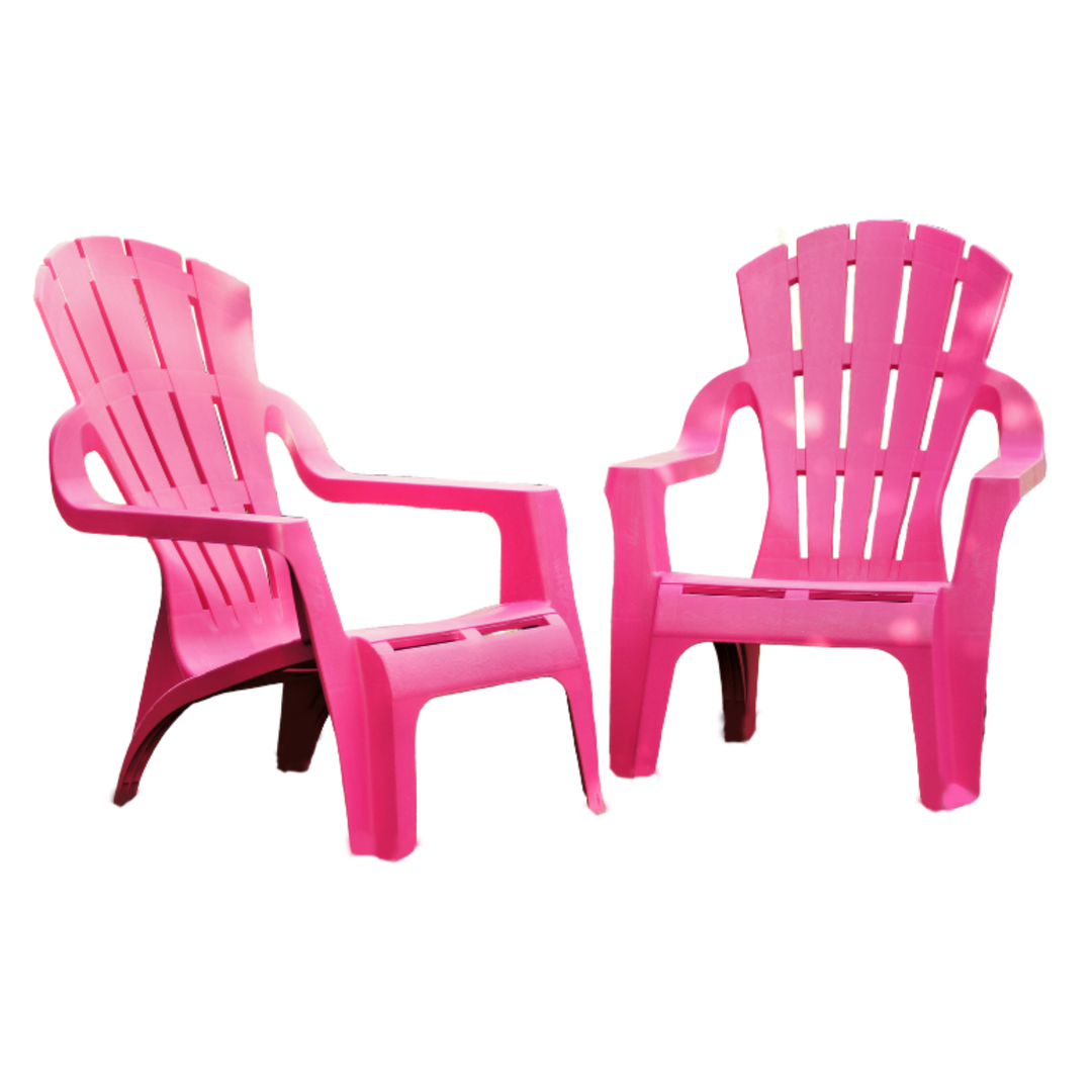 Chairs - Italia Pink Replica Adirondack