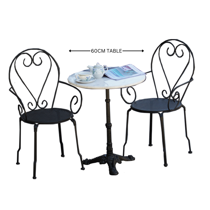 Patio Setting - Bella 3 Pc Marble