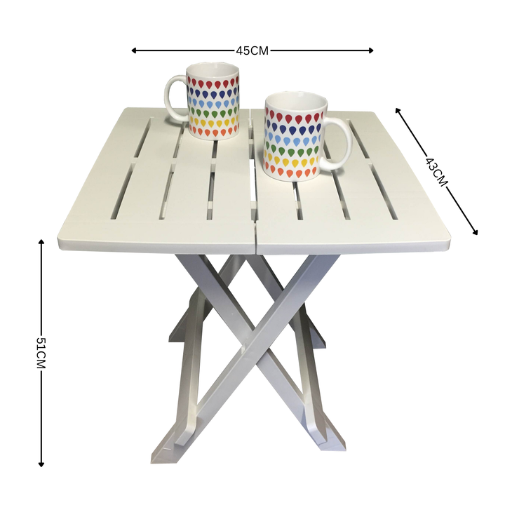 Side Table - Italia White