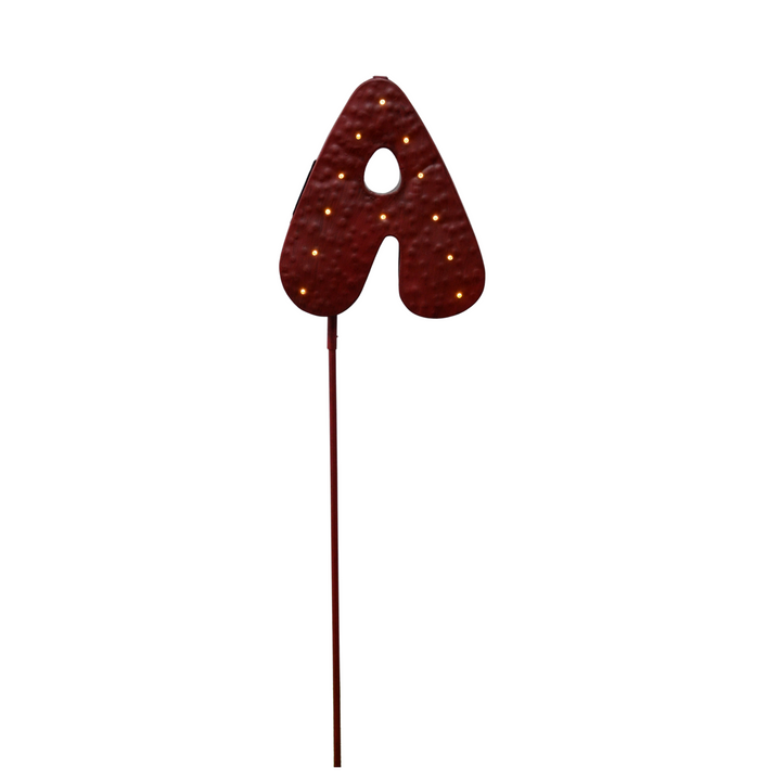 Garden Stake - Sale Red A Letter