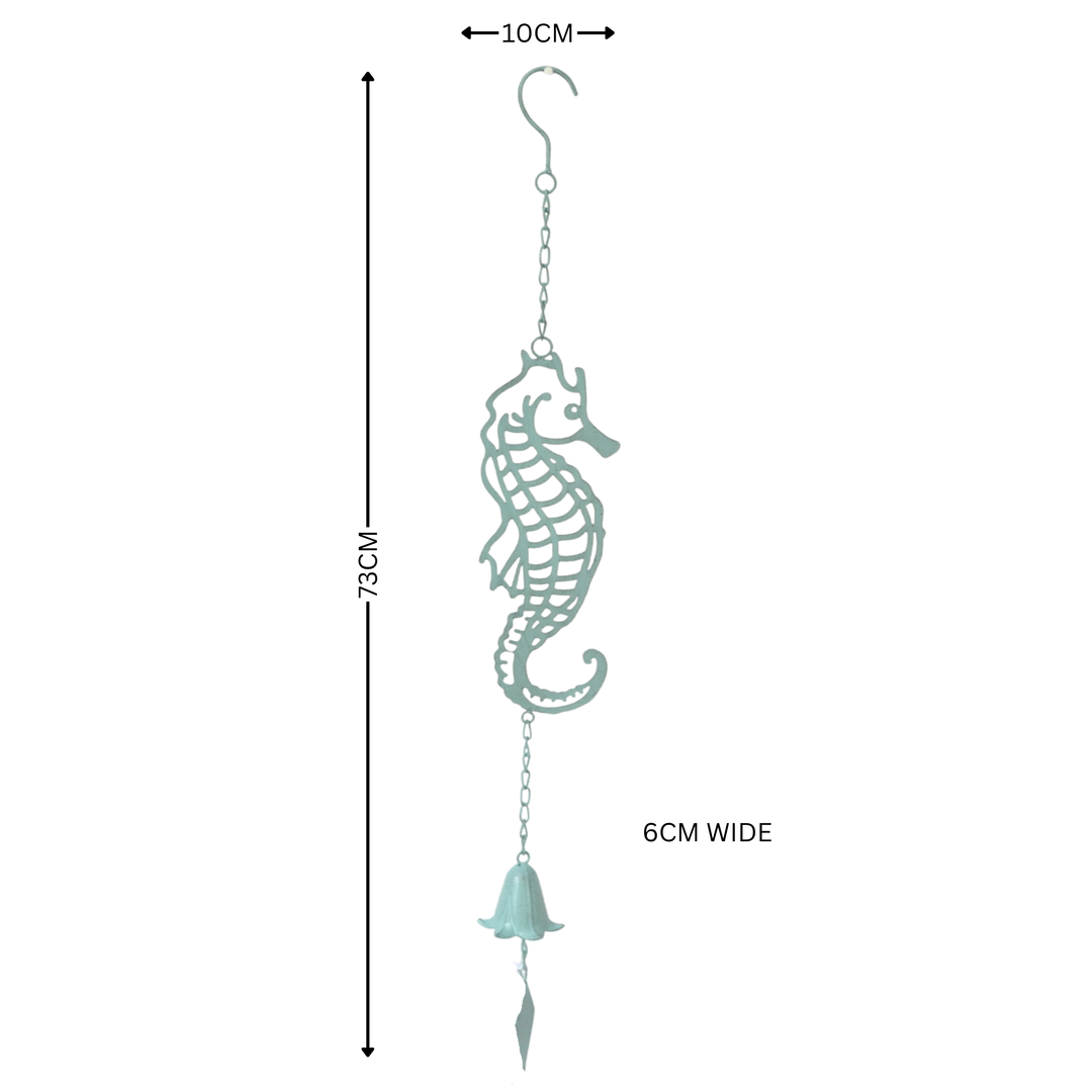 Hanging Bell - Cast Seahorse