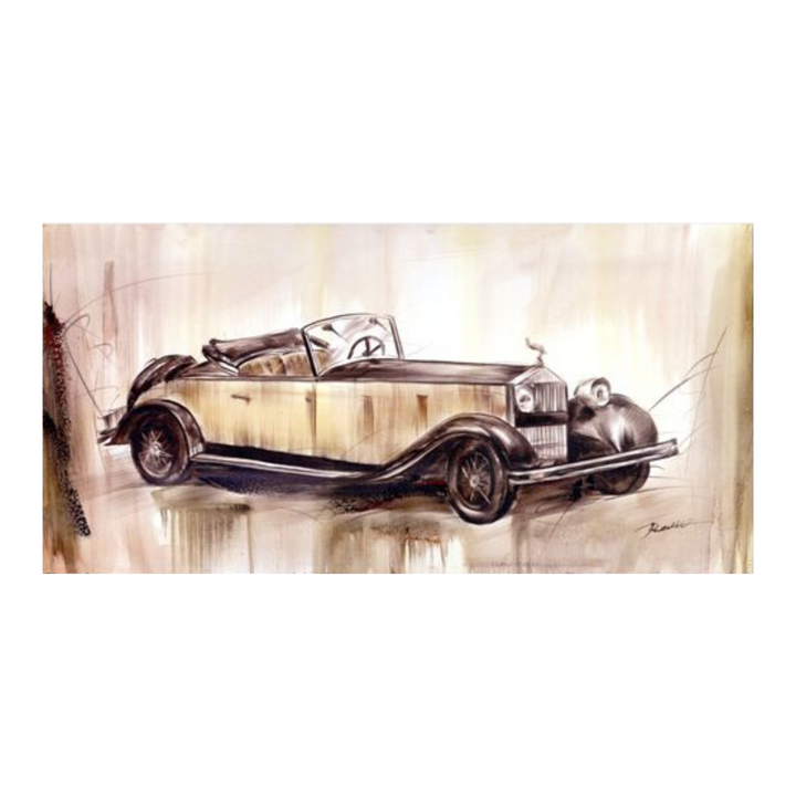 Print - Old Car