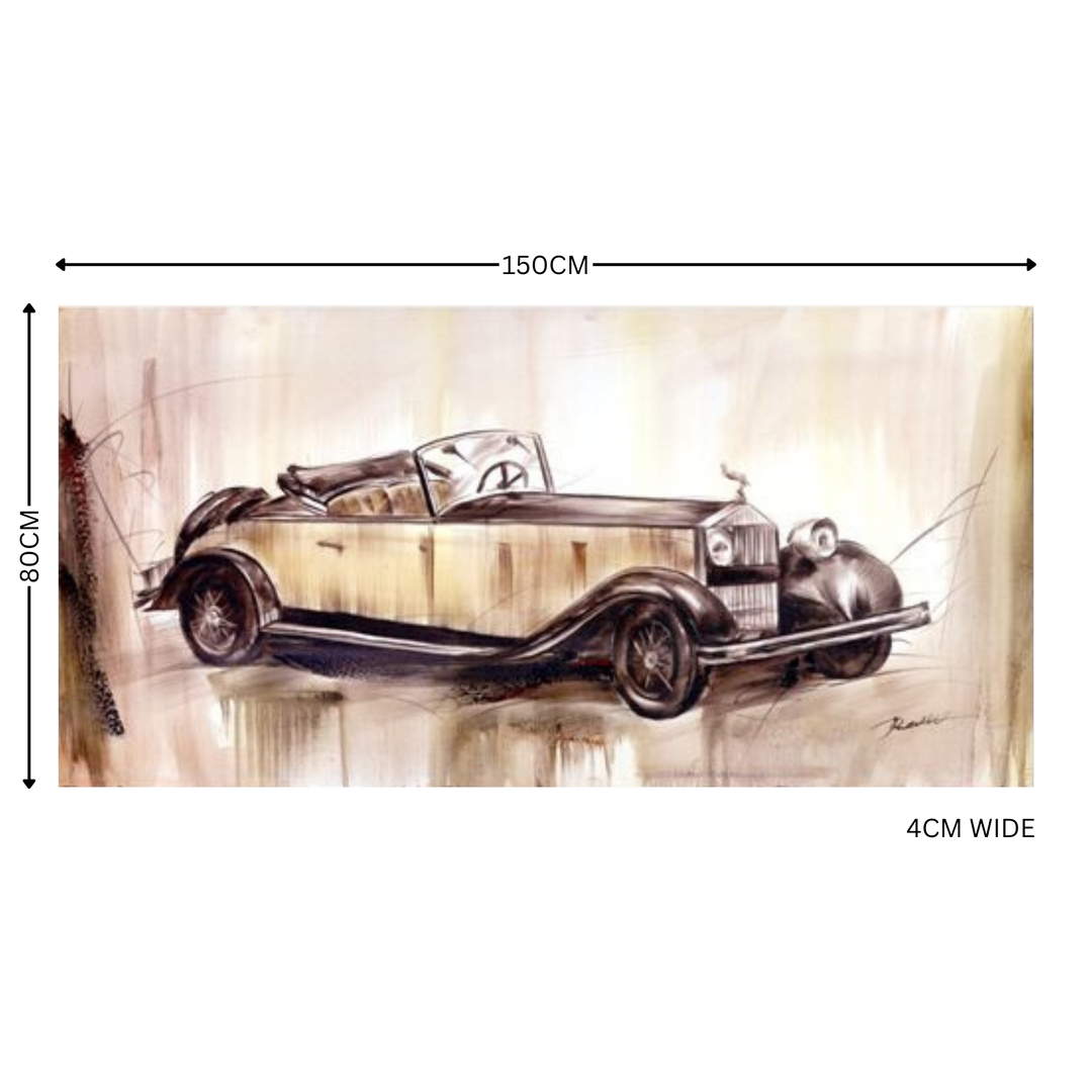 Print - Old Car