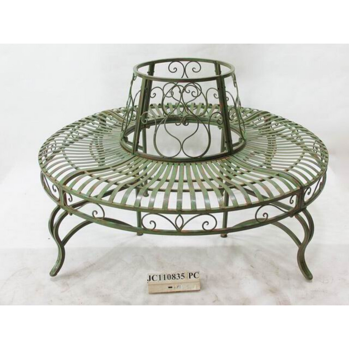 Tree Surround - Full Distressed Antique Green