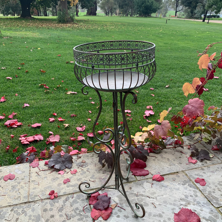 Plant Stand - Rustic Green