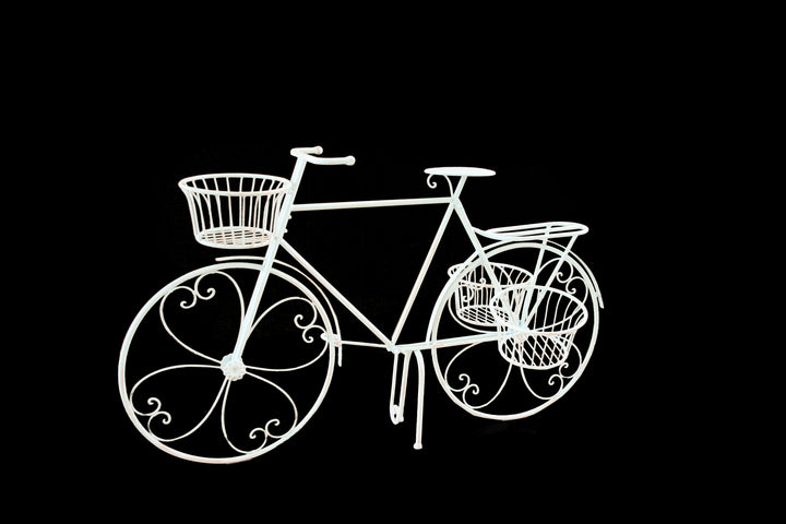 Plant Stand - Bicycle Cream