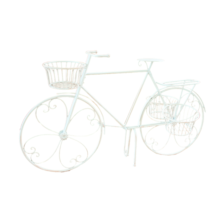 Plant Stand - Bicycle Cream