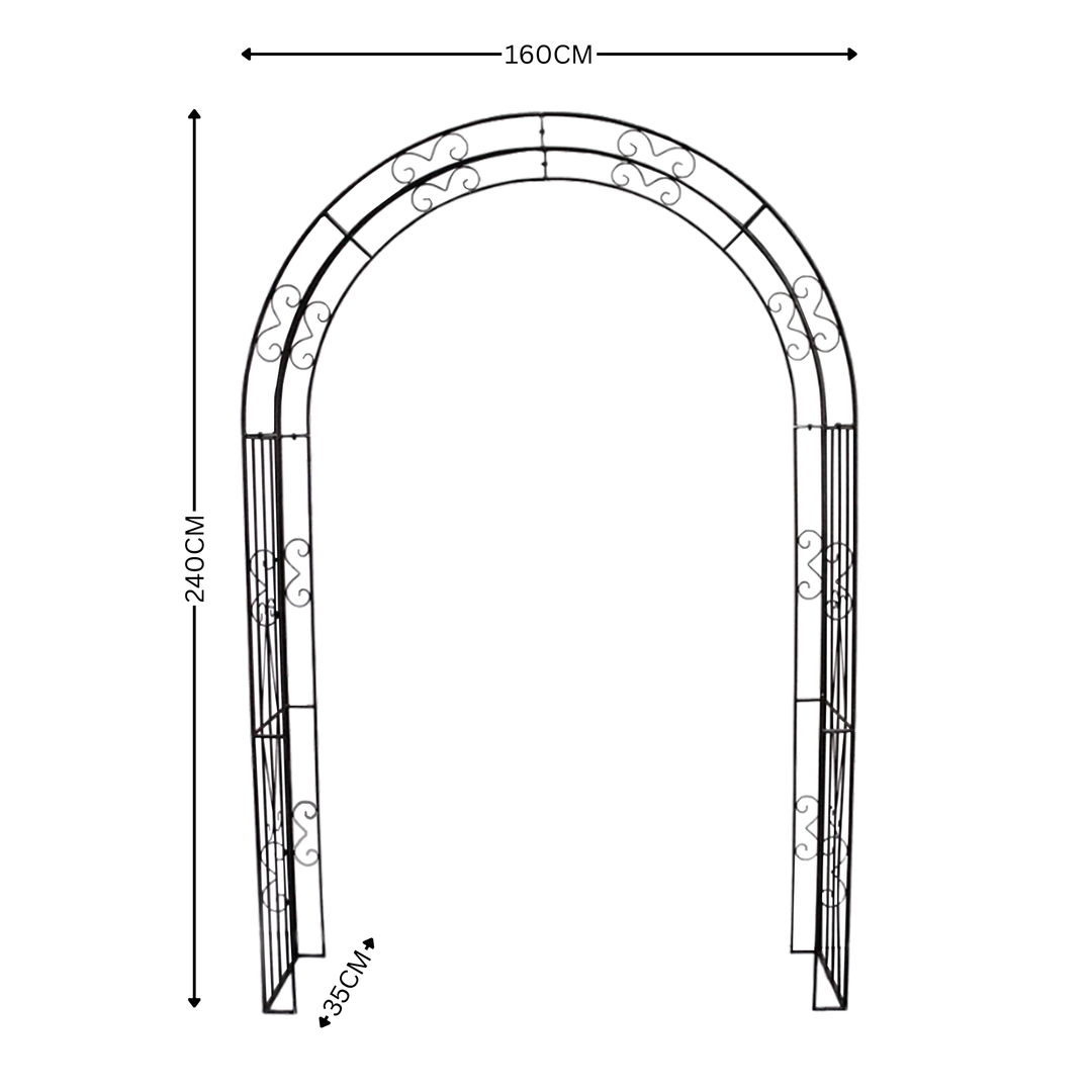 Garden Arch - Rust