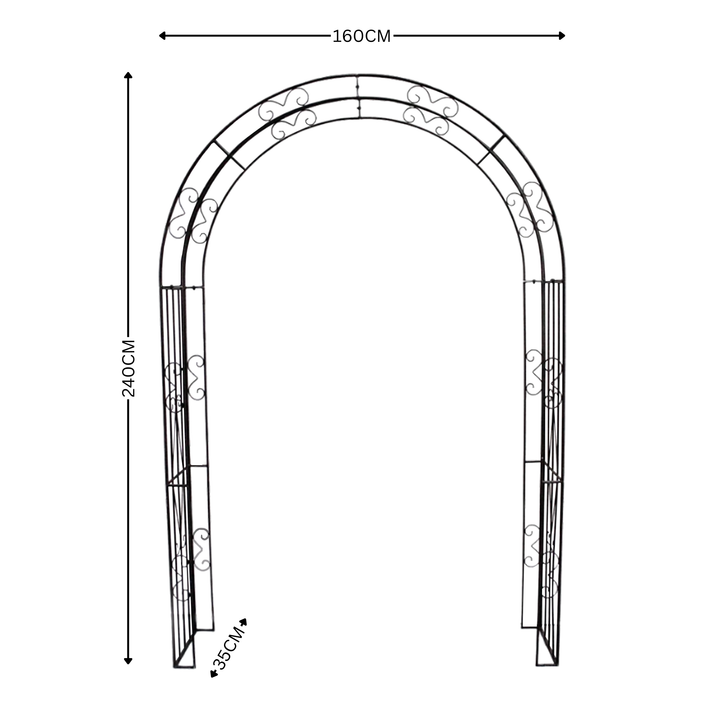 Garden Arch - Rust
