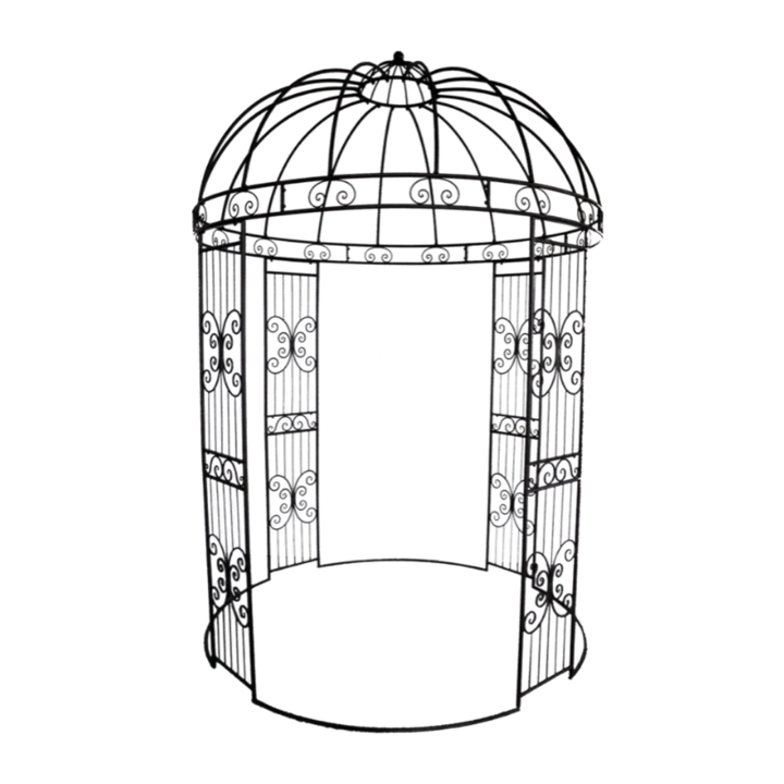 Garden Gazebo - Round Kd