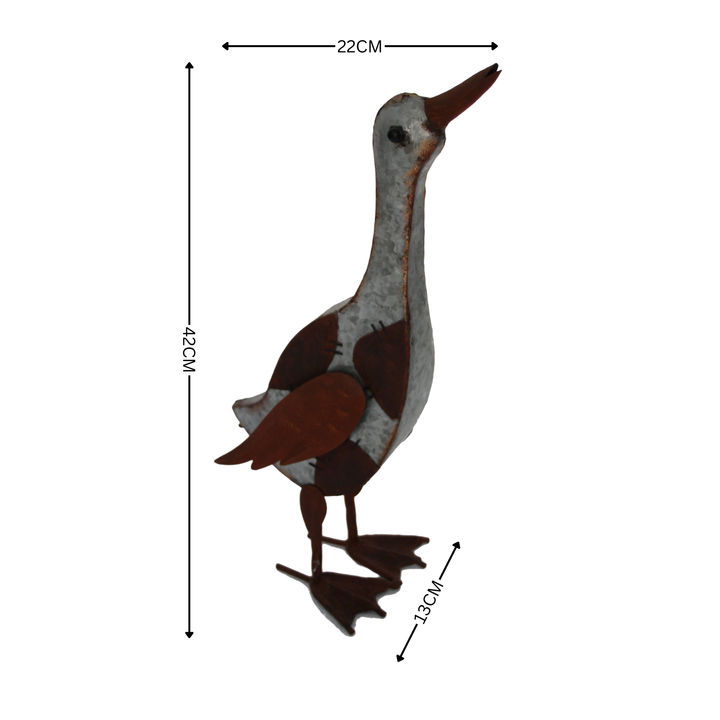 Metal Sculpture - Duck Head Up