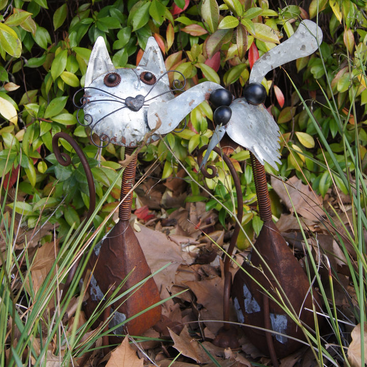 Metal Sculpture - Cat