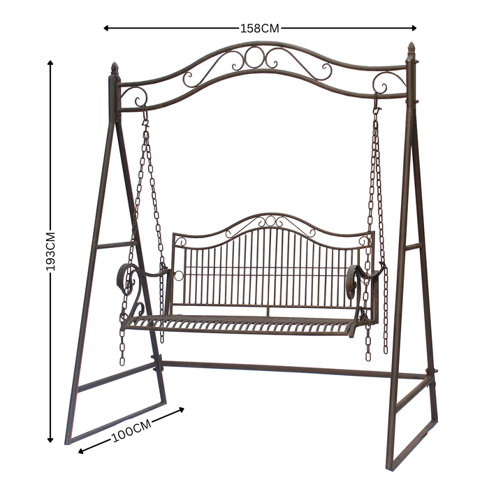 Garden Swing - Latina Rustic Brown