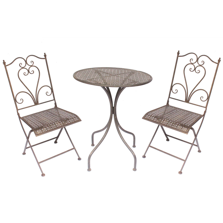 Patio Setting - Lazio Brown Brush