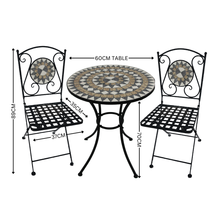 Patio Setting - Mosaic Mondo N