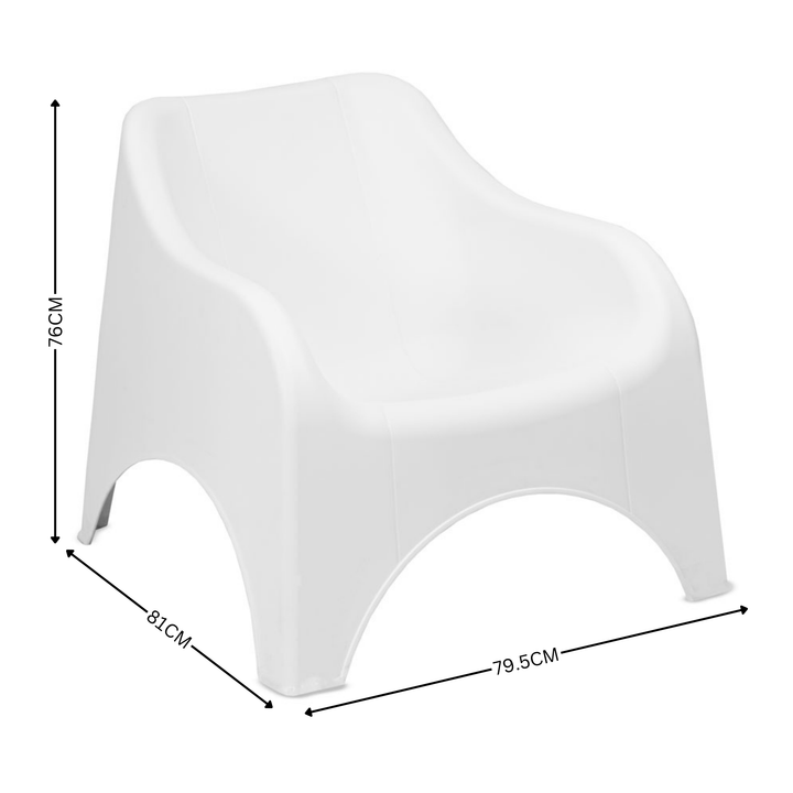 Chairs - Nuvola Tub Chair White