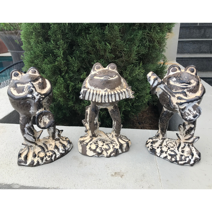 Statue - Frog Playing Accordion