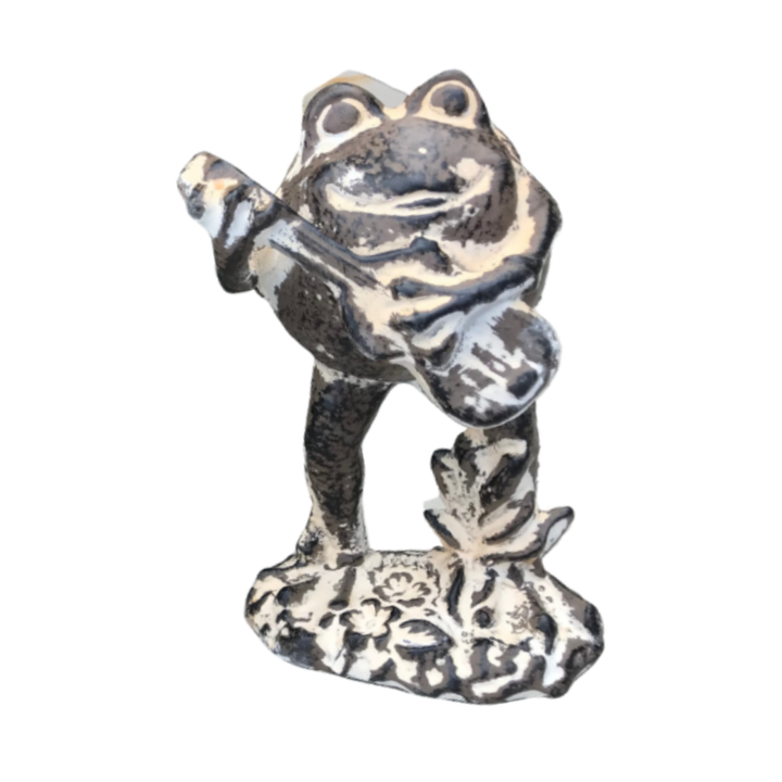 Statue - Frog Playing Guitar