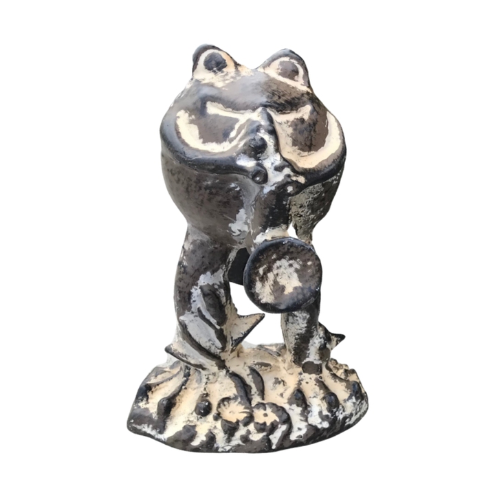 Statue - Frog Playing Trumpet