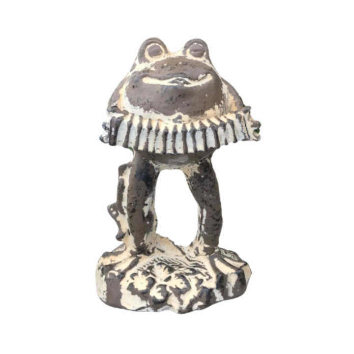 Statue - Frog Playing Accordion