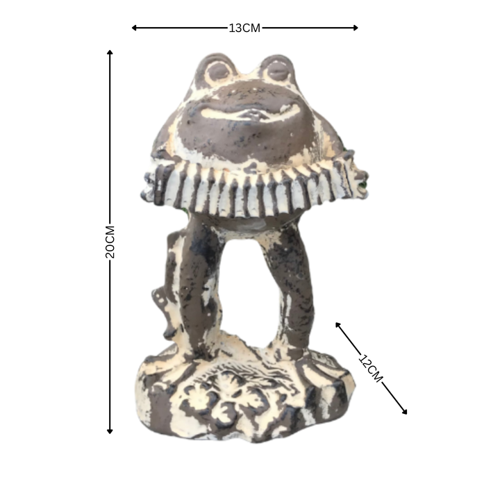 Statue - Frog Playing Accordion