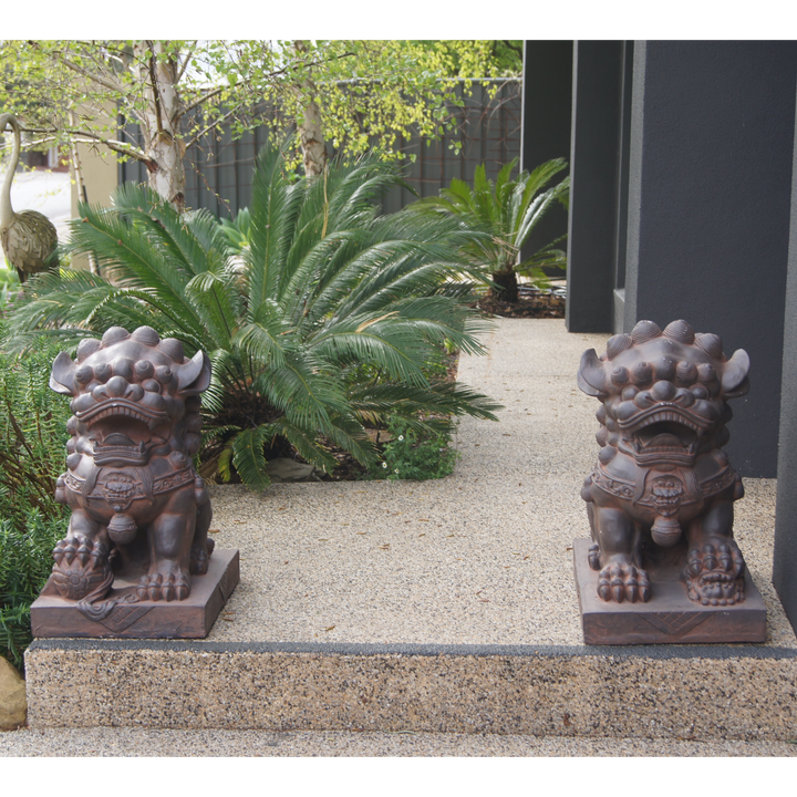 Statue Gargoyle - Imperial Guardian Lion Left