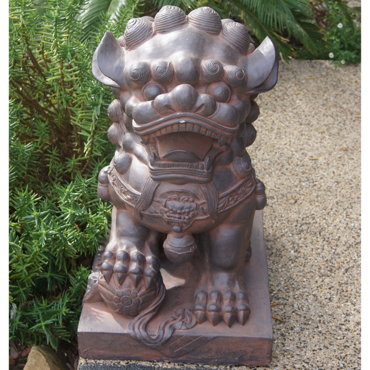 Statue Gargoyle - Imperial Guardian Lion Right