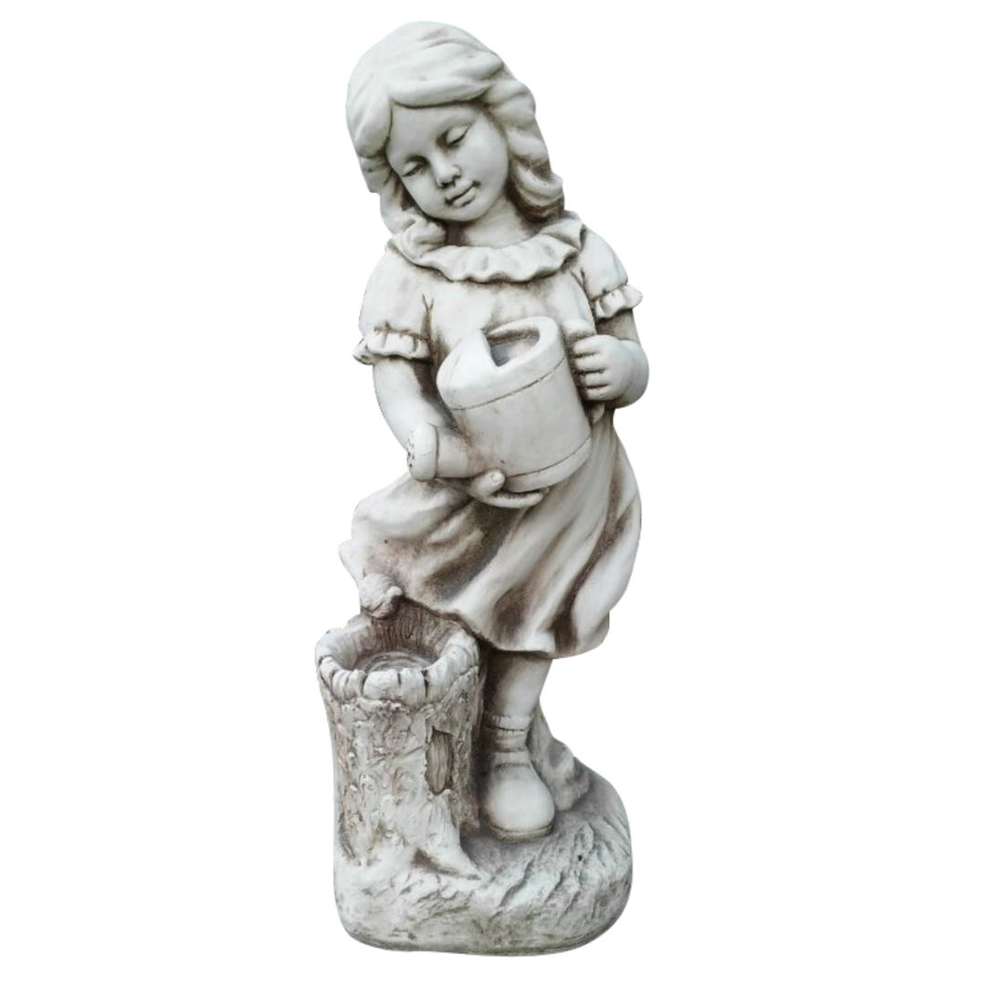 Statue - Girl Watering