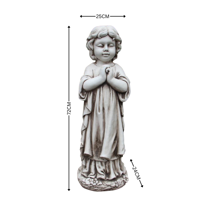 Statue - Child Praying Standing