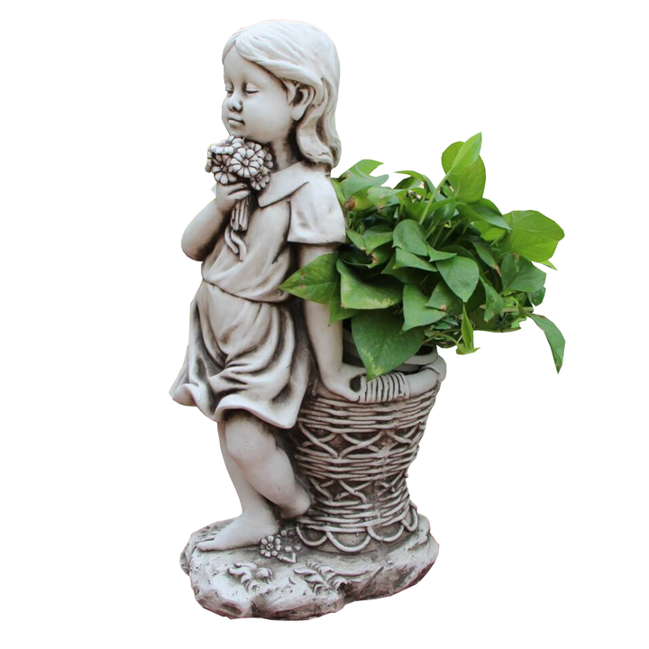 Statue - Flowerpot Girl