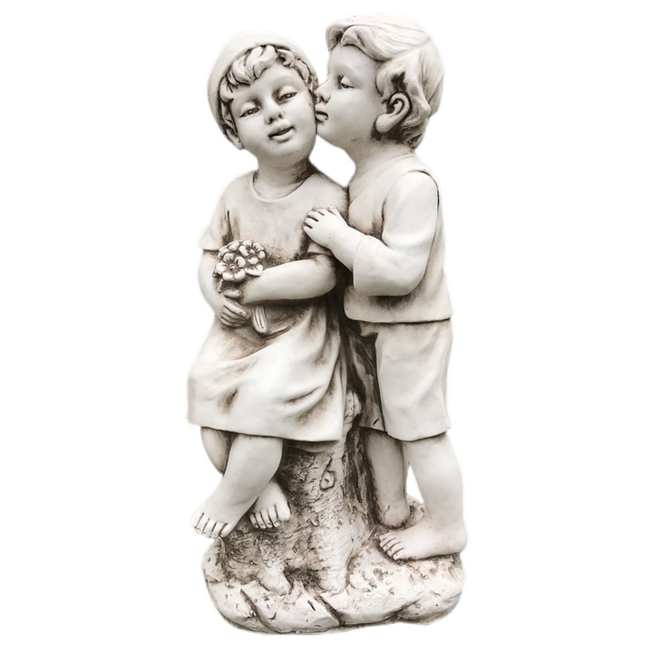 Statue - Girl & Boy Hugging