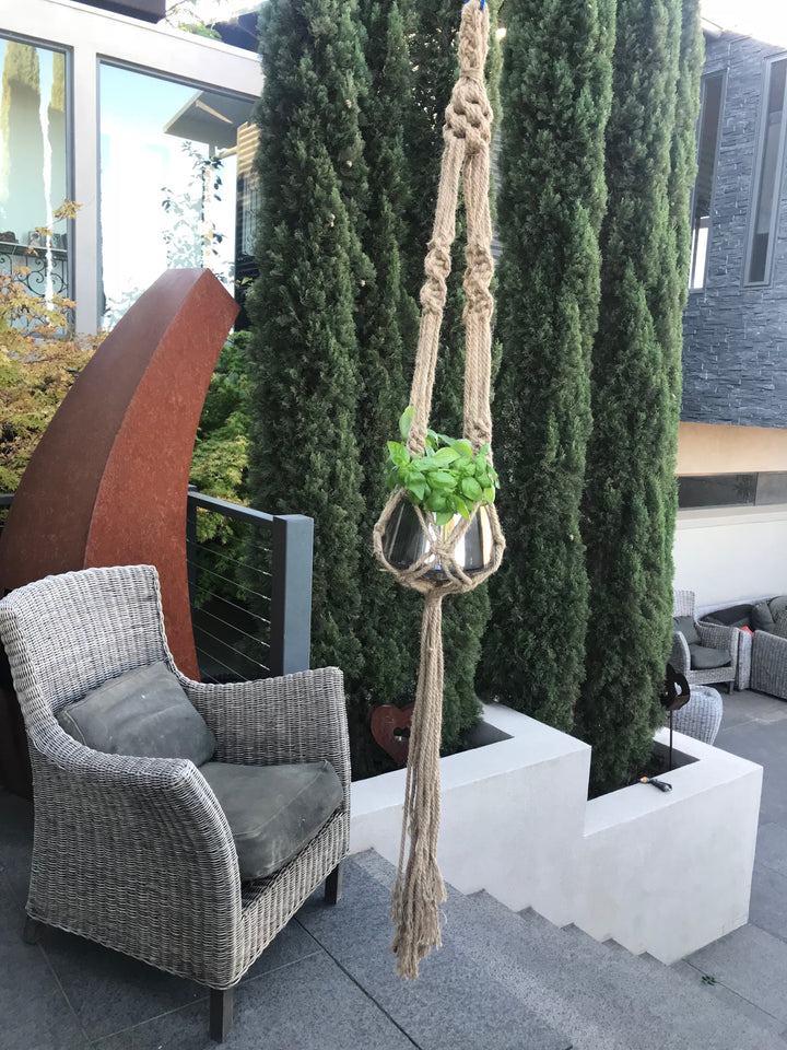 Hanging Basket - Macramé Rope Plant Hanger Extra Large