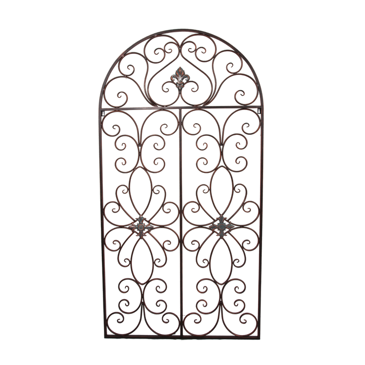 Wall Decor - Arched Rustic Brown