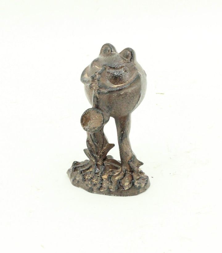 Statue - Frog Playing Trumpet