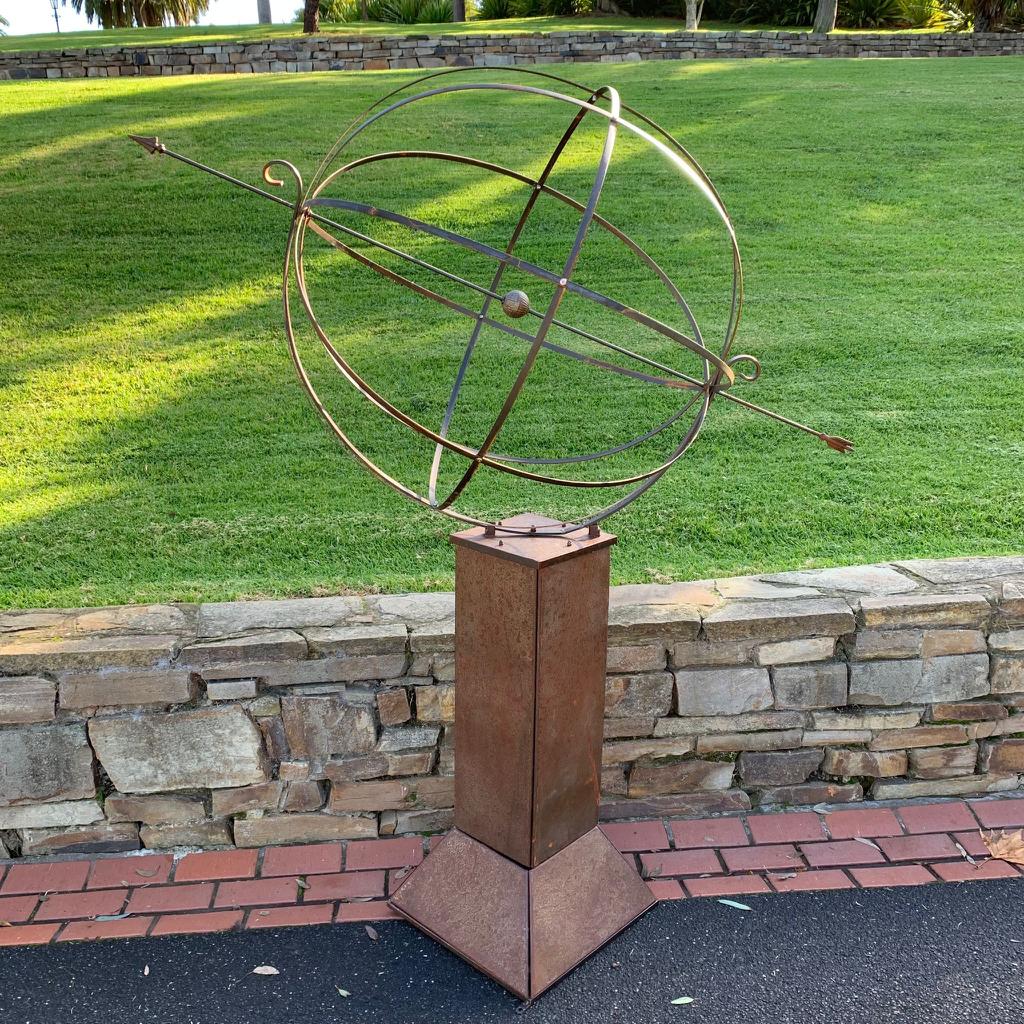 Equatorial
Sphere on a Stand