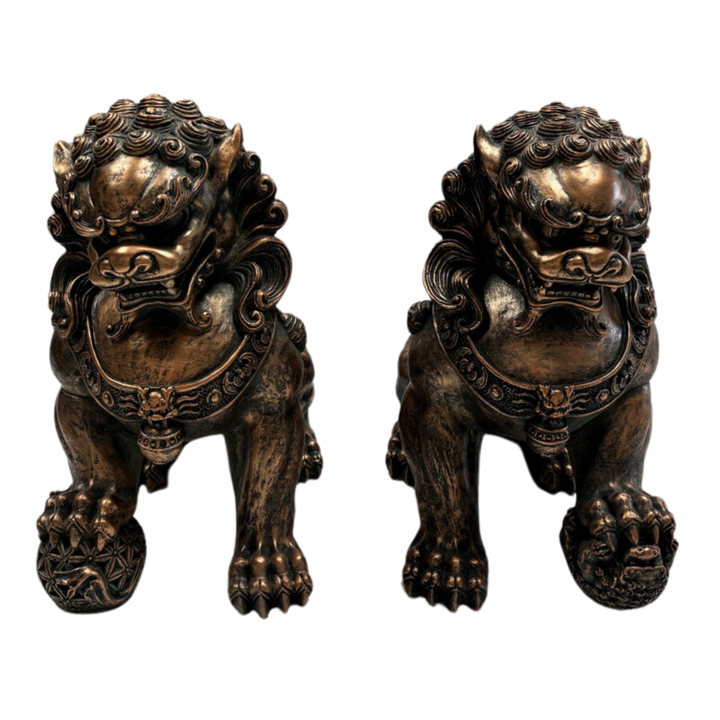 Statue Gargoyle - Guardian Lions Set of 2